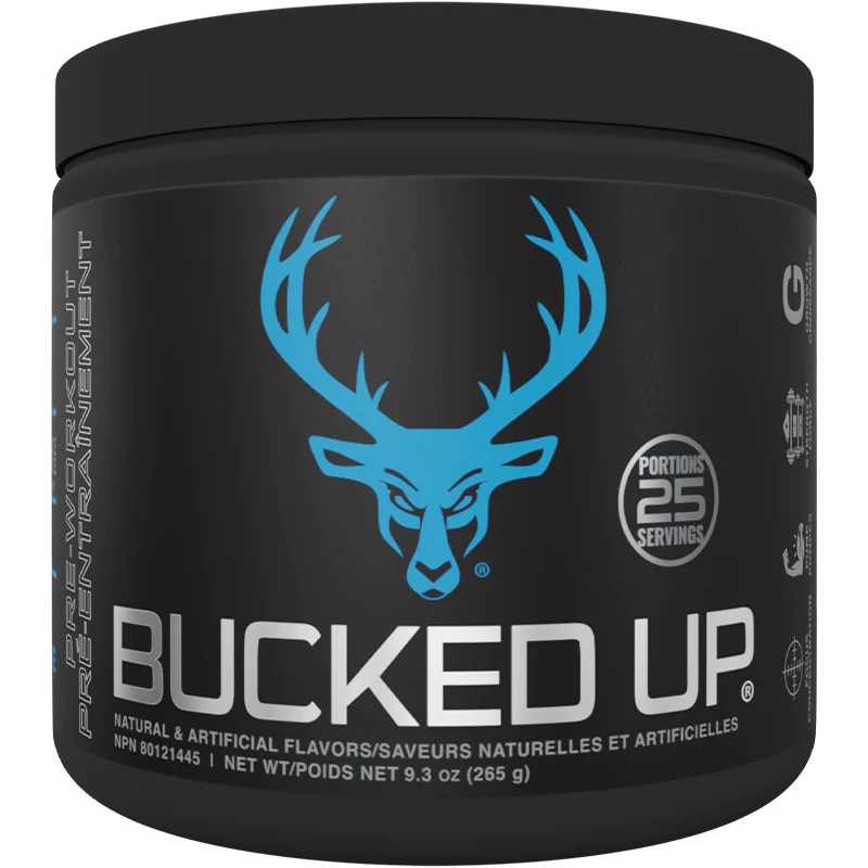 

Bucked Up Pre-workout 25 Servings Blue Raz 265g