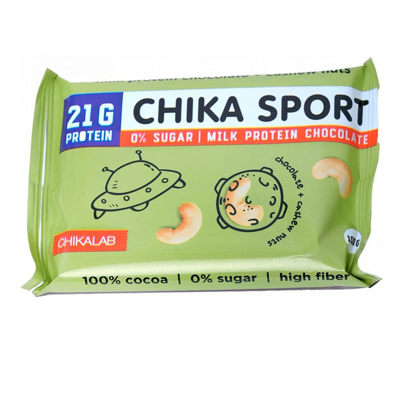 CHIKALAB Chika Sport Protein Milk Chocolate 100g