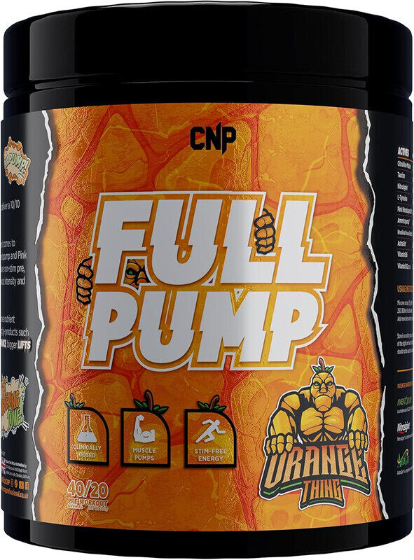 

CNP Full Pump Pre-workout 300g, Orange Thing Flavor 40 Serving