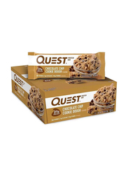 Quest Nutrition Protein Bar, 12 x 60g, Chocolate Chip Cookie Dough