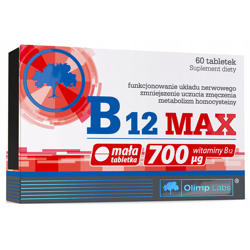 

Olimp B12 Max 700mcg Supplement
