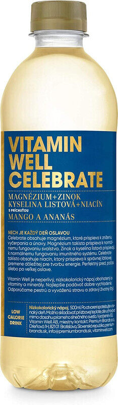 

Vitamin Well Celebrate 500ml Mango Flavor