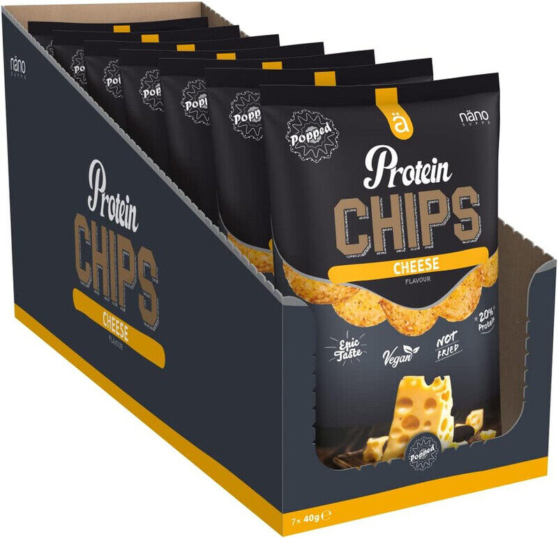 

Nano Supps Protein Chips 40g Cheese Flavor Pack of 7