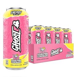 Ghost Energy RTD Drink 473ML Sour Pink Lemonade Pack of 12