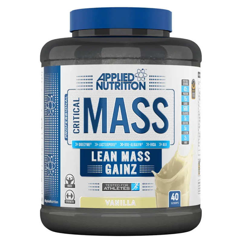 

Applied Nutrition Critical Mass, Lean Mass Gainz, Vanilla Flavor, 2.4Kg, 16 Serving