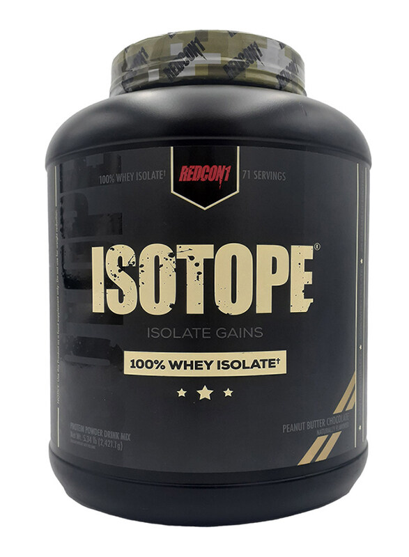 

Redcon1 Isotope 100% Whey Isolate, 71 Servings, Chocolate Peanut Butter