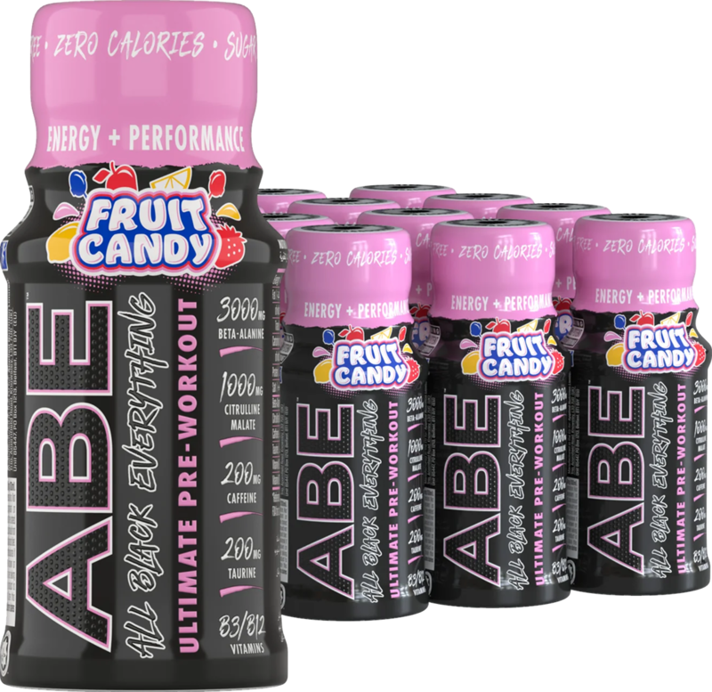 

Applied Nutrition ABE Pre Workout Shot Fruit Candy 60ml Pack of 12