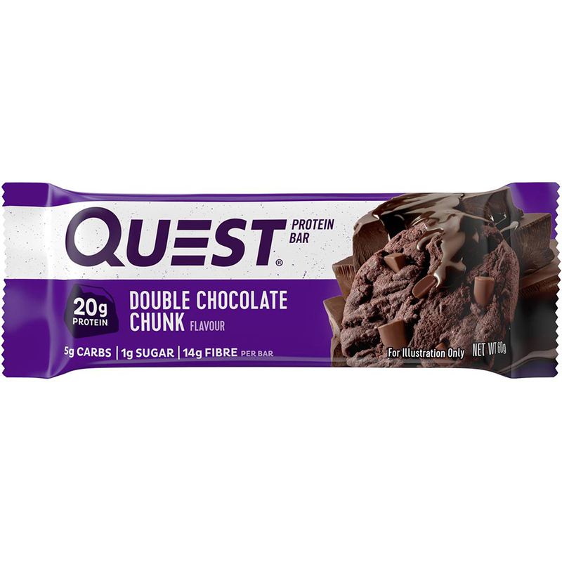 Quest Protein Bar Double Chocolate Chunk 60g