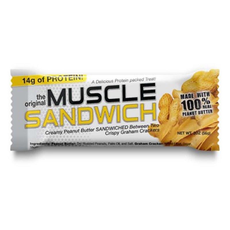 Muscle Sandwich Creamy Peanut Butter Bar, 56 g