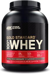 Optimum Nutrition Gold Standard 100% Whey 74 Servings Double Rich Chocolate 5LB 2.27kg
