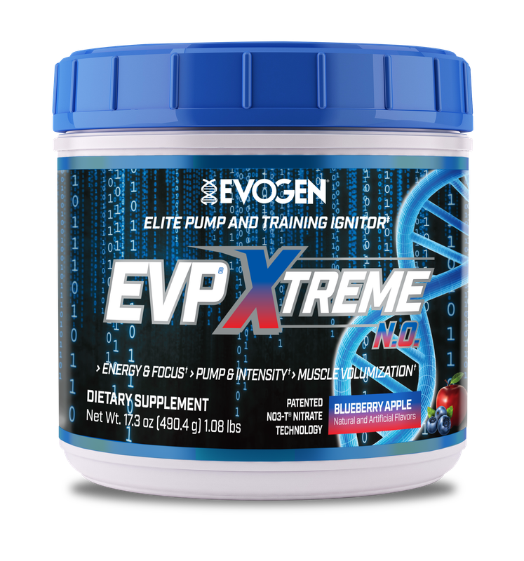 مكمل Evogen EVP Xtreme 488 جرام بنكهة التوت الأزرق والتفاح