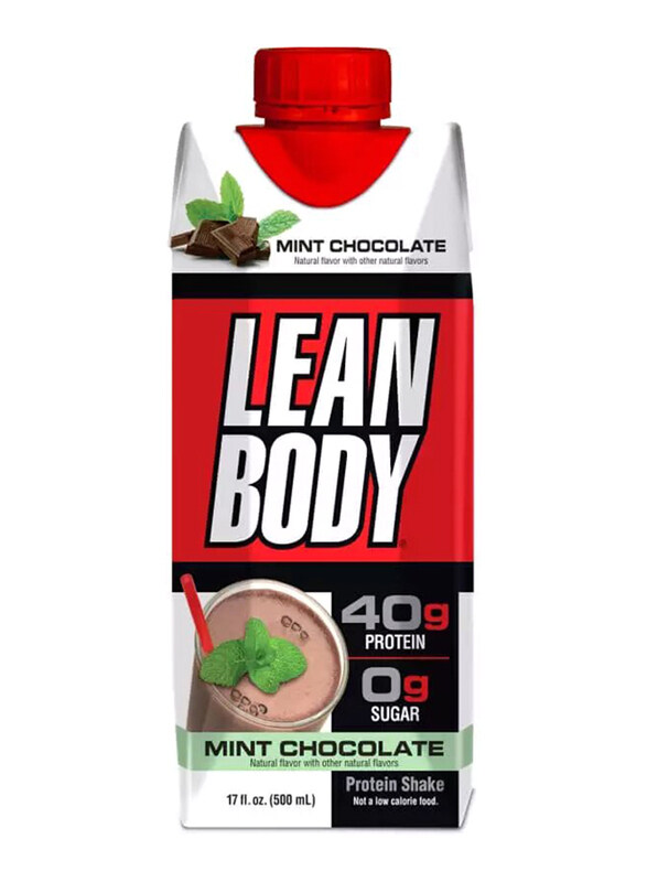 

Labrada Lean Body Protein Shake, 500ml, Mint Chocolate