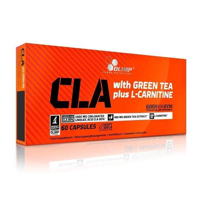 

Olimp Sport Nutrition Olimp CLA with Green Tea Plus L-carnitine 60 Capsules 81g