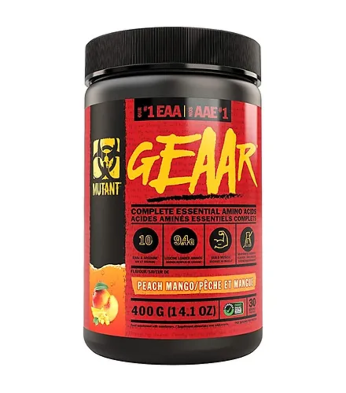 Mutant Geaar Essential Amino Acids Supplement 30s Peace mango