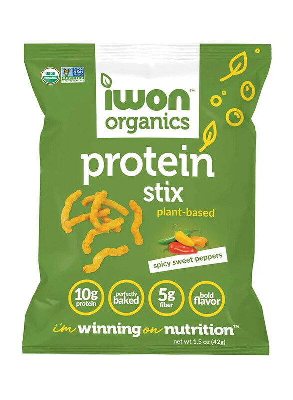 

Olimp Sport IWON Organics Plant-Based Mesquite BBQ Protein Stix, 42g