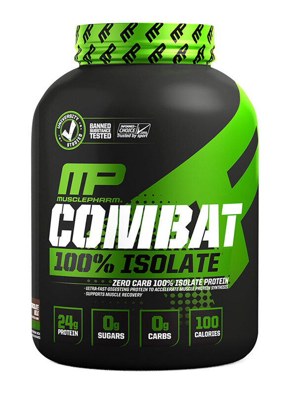 

Musclepharm Combat 100% Isolate Protein, 5lb, Milk Chocolate