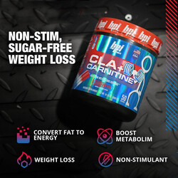 BPI Sports CLA + Carnitine 350g نكهة الفاكهة 50 وجبة