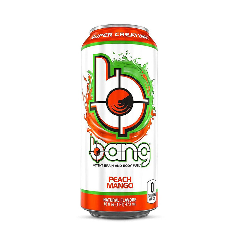 

Bang Energy Drinks 473ml Peach Mango