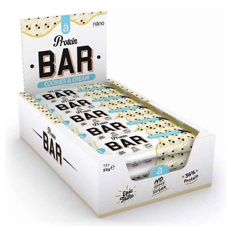 

Nano Protein Bar Cookies & Cream Pack Of 15x55g