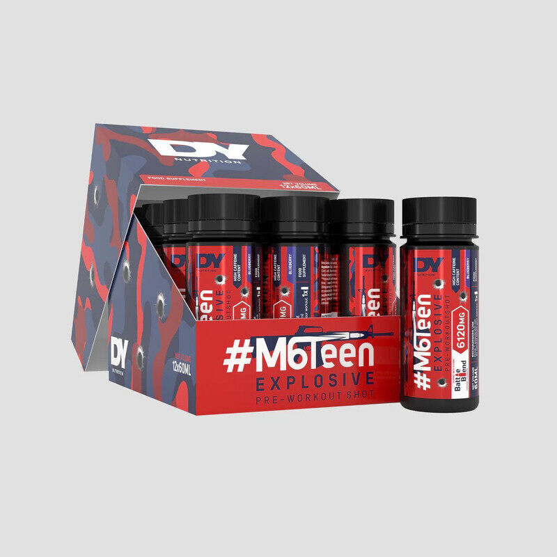 

DY NUTRITION M6TEEN EXPLOSIVE PRE WORKOUT SHOT 60 ML PEACH