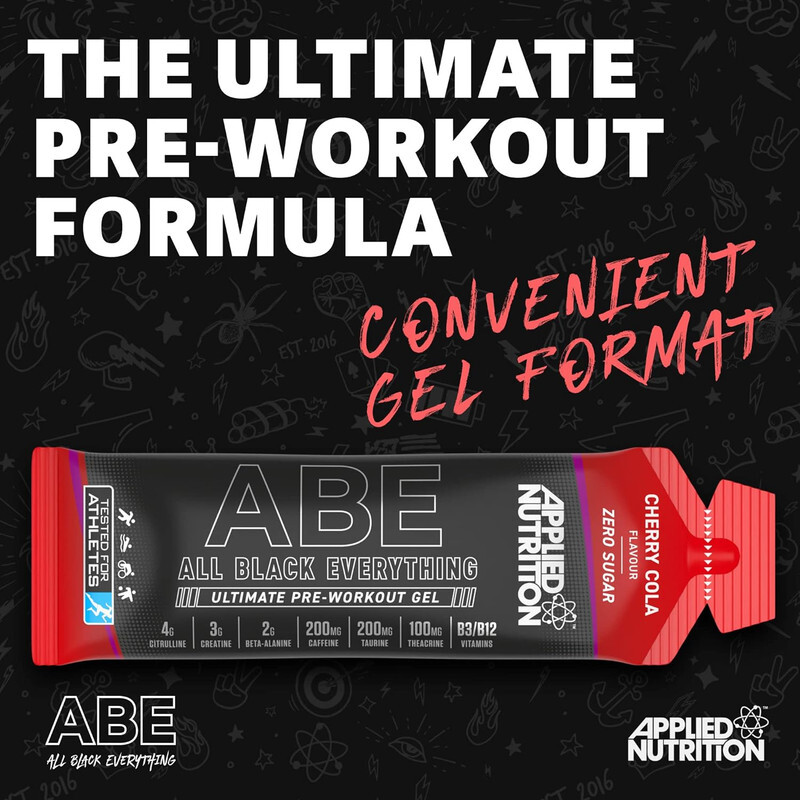 Applied Nutrition ABE Pre-Workout Gel 60ml Pack of 20 Energy Flavor