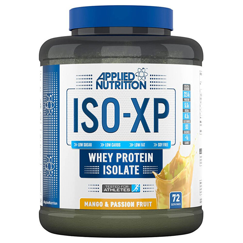 

Applied Nutrition ISO-XP Mango & Passion Fruit 1.8kg, 72 Servings
