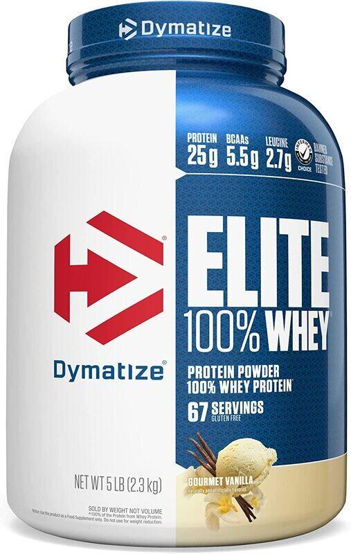 

Dymatize Elite Whey, Gourmet Vanilla, 2.3kg, 67 Serving