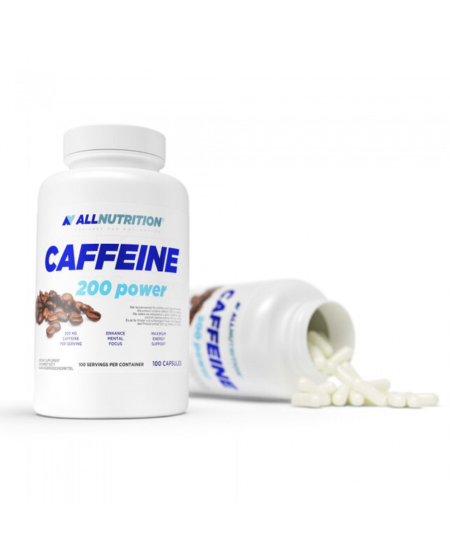 ALLNUTRITION الكافيين 200 قوة 100 كبسولة 100 حصة