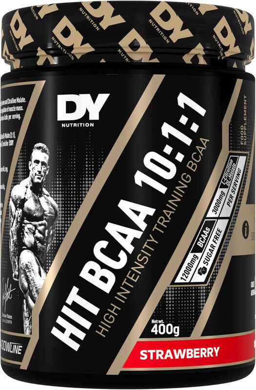 

DY NUTRITION HIT BCAA 10:1:1 400 GM STRAWBERRY
