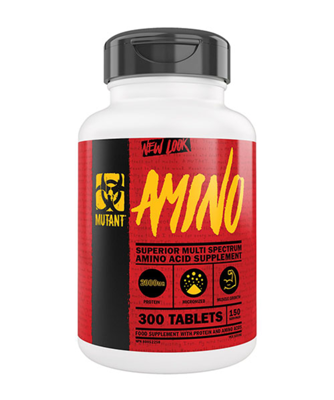 Mutant Amino Acid Supplement 300 tablets 150 servings (390)g