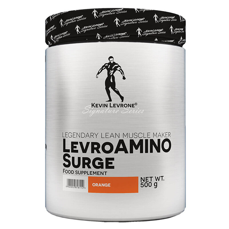 

Kevin Levrone LevroAmino Surge, Orange Flavour, 500g, 29 serving.