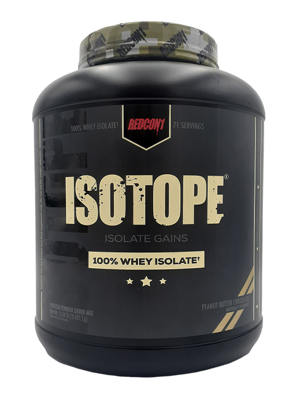 Redcon1 Isotope 100% Whey Isolate, 71 Servings, Chocolate Peanut Butter