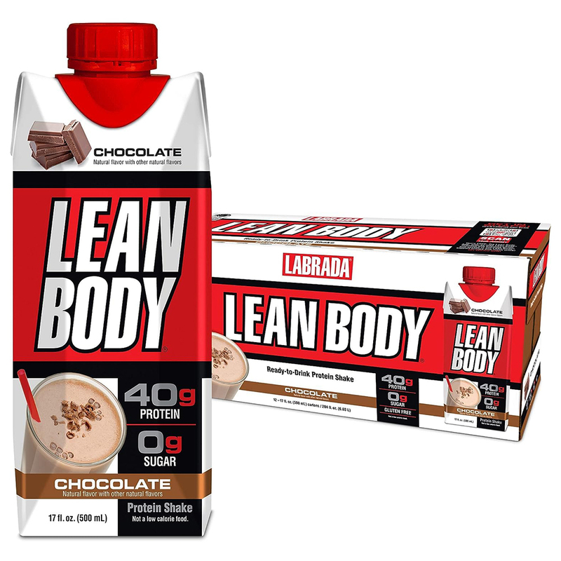 Lab Lean Body Chocolate Peanut Butter 500ml Pack Of 12