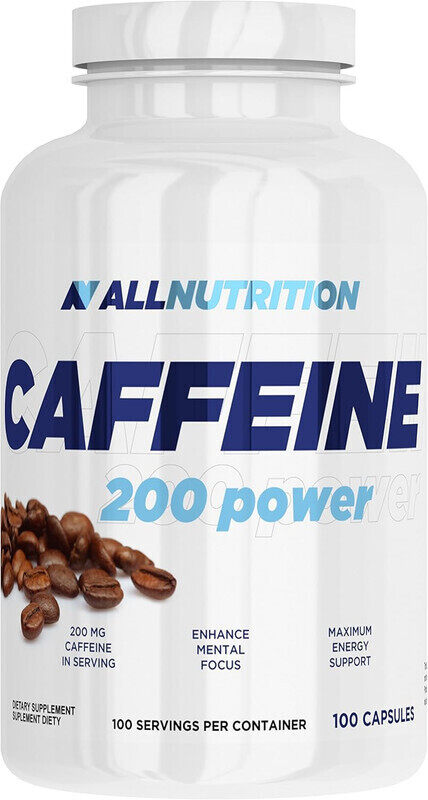 

ALLNUTRITION Caffeine 200 Power 100 Capsules 100 Servings