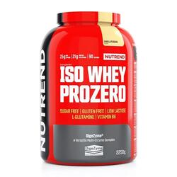 Nutrend Iso Whey Prozero 90 Servings Vanilla Pudding 2250g