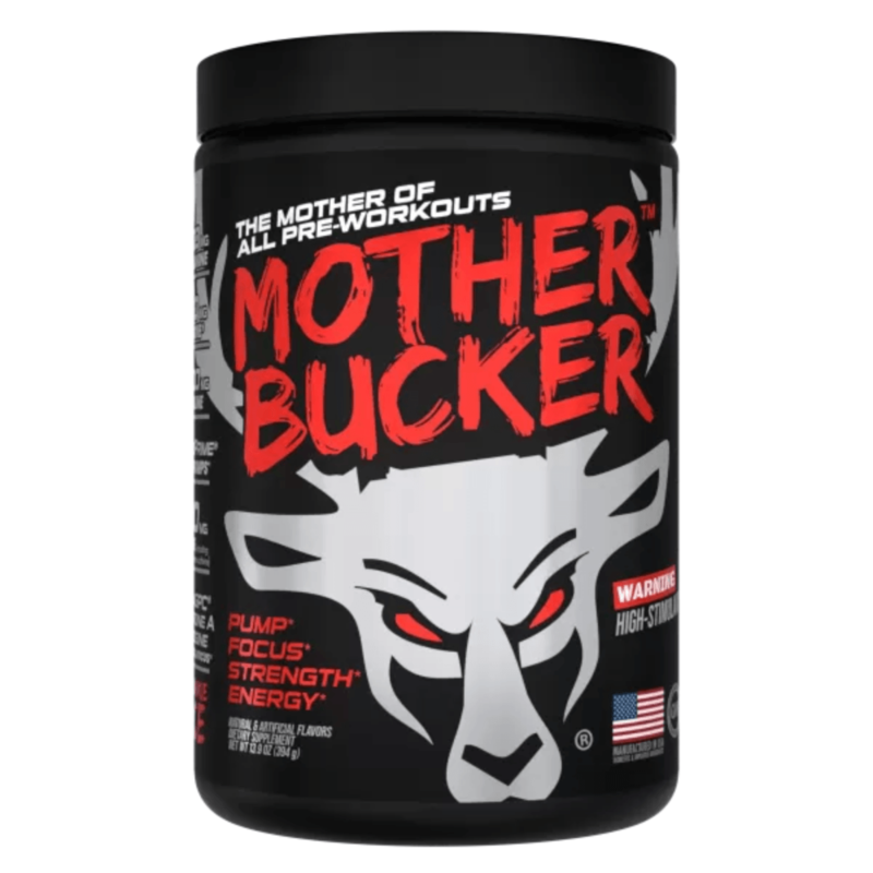 

Das Labs Mother Bucker Pre Workout 20 Servings Gym Junkie Juice 394g