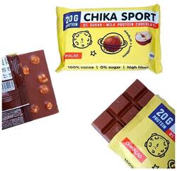 Chikalab Chikasport Protein Milk chocolate + Hazelnuts 100g