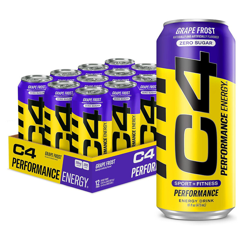

Cellucor C4 Energy Drink 473ml Grape Frost Pack of 12