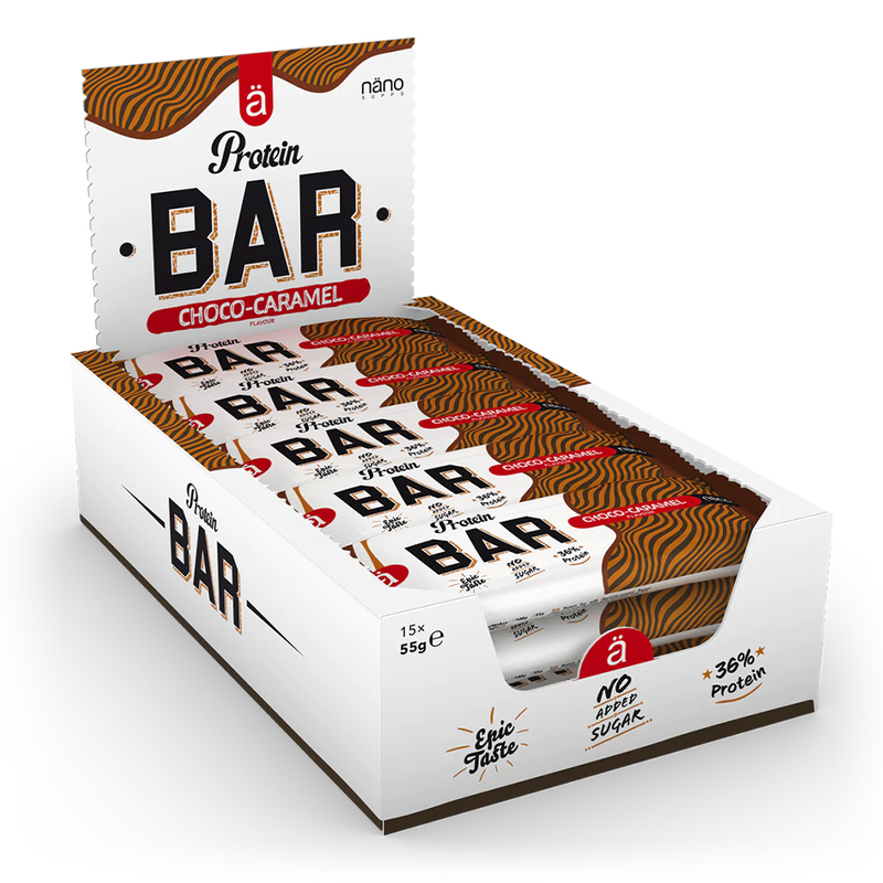 Nano Protein Bar Chocolate Caramel Pack Of 15x55g