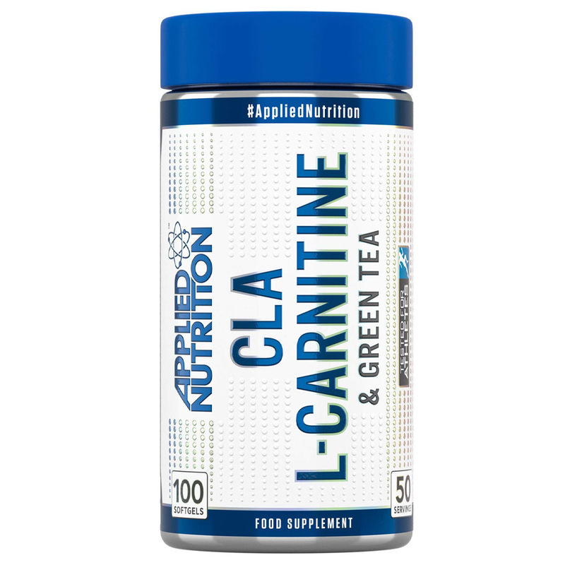 Applied Nutrition CLA L-Carnitine & Green Tea, 100 Softgels, 50 Servings