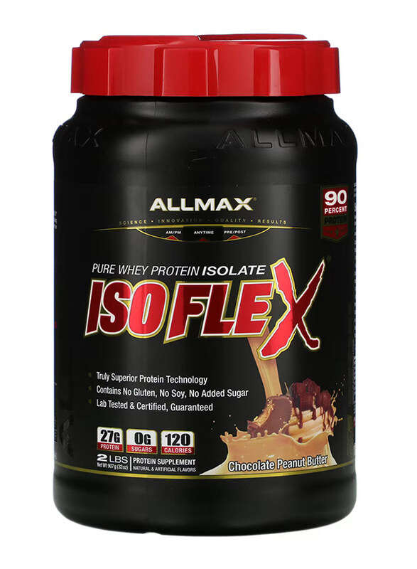 

AllMax Nutrition Isoflex Pure Whey Protein Isolate, 2lb, Peanut Butter