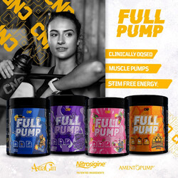 CNP Full Pump Pre-workout 300g, Grape Kola Kraken Flavor 40 Serving