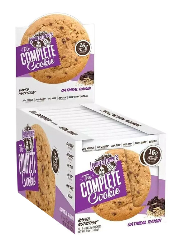 

Lenny & Larry's Oatmeal Raisin The Complete Cookie, 12 x 113g