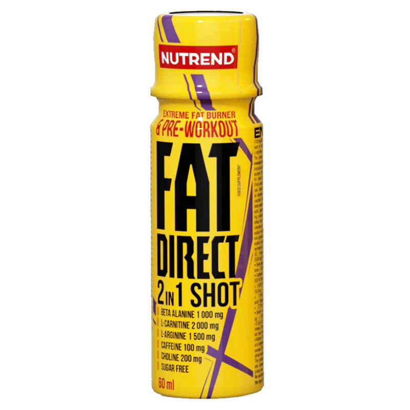 Nutrend Fat Direct 2 in 1 Shot, 20 x 60ml