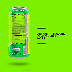 Ghost Energy Drink Sour Green Apple Flavor, 473ml