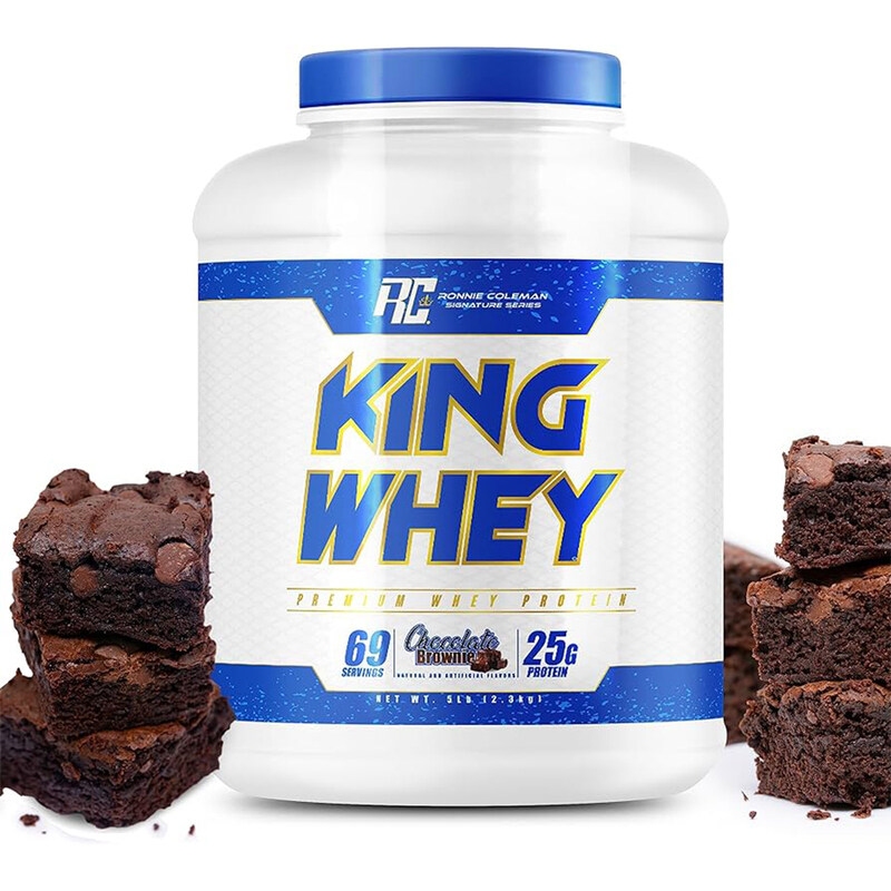 

RONNIE COLEMAN RC King Whey Premium Protein Chocolate Brownie 2.3kg