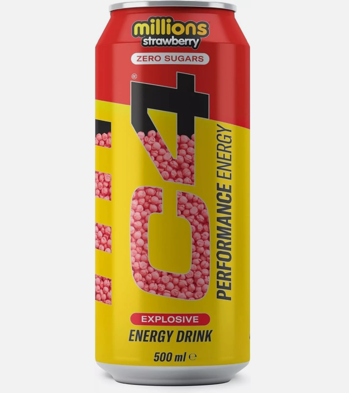 

Cellucor RTD C4 500ml Millions Strawberry Flavor