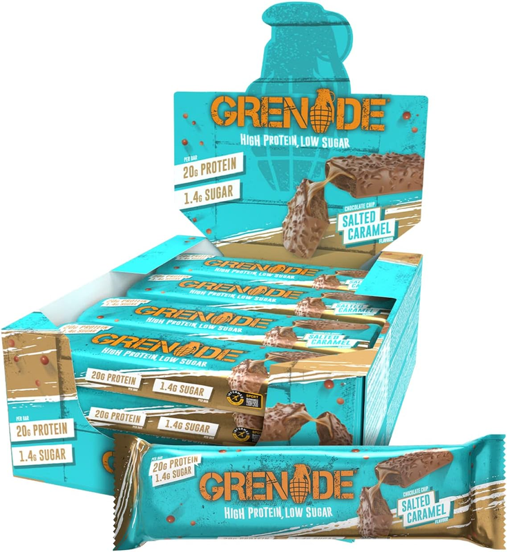 Grenade High Protein Bar Salted Caramel 60g Pack of 12