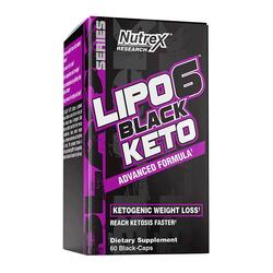 Nutrex Lipo 6 Black Keto 60 capsules 30 Servings 60g