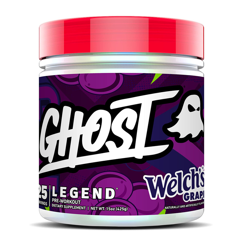 Ghost Pre-Workout Legend Welch’s Grape 25 Servings 425g